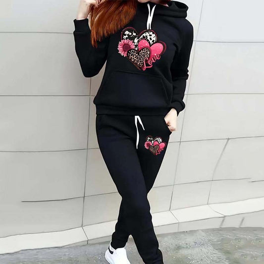 Women's Hooded Sports Suit