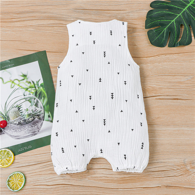 Kid's Unisex Cotton Jumpsuit