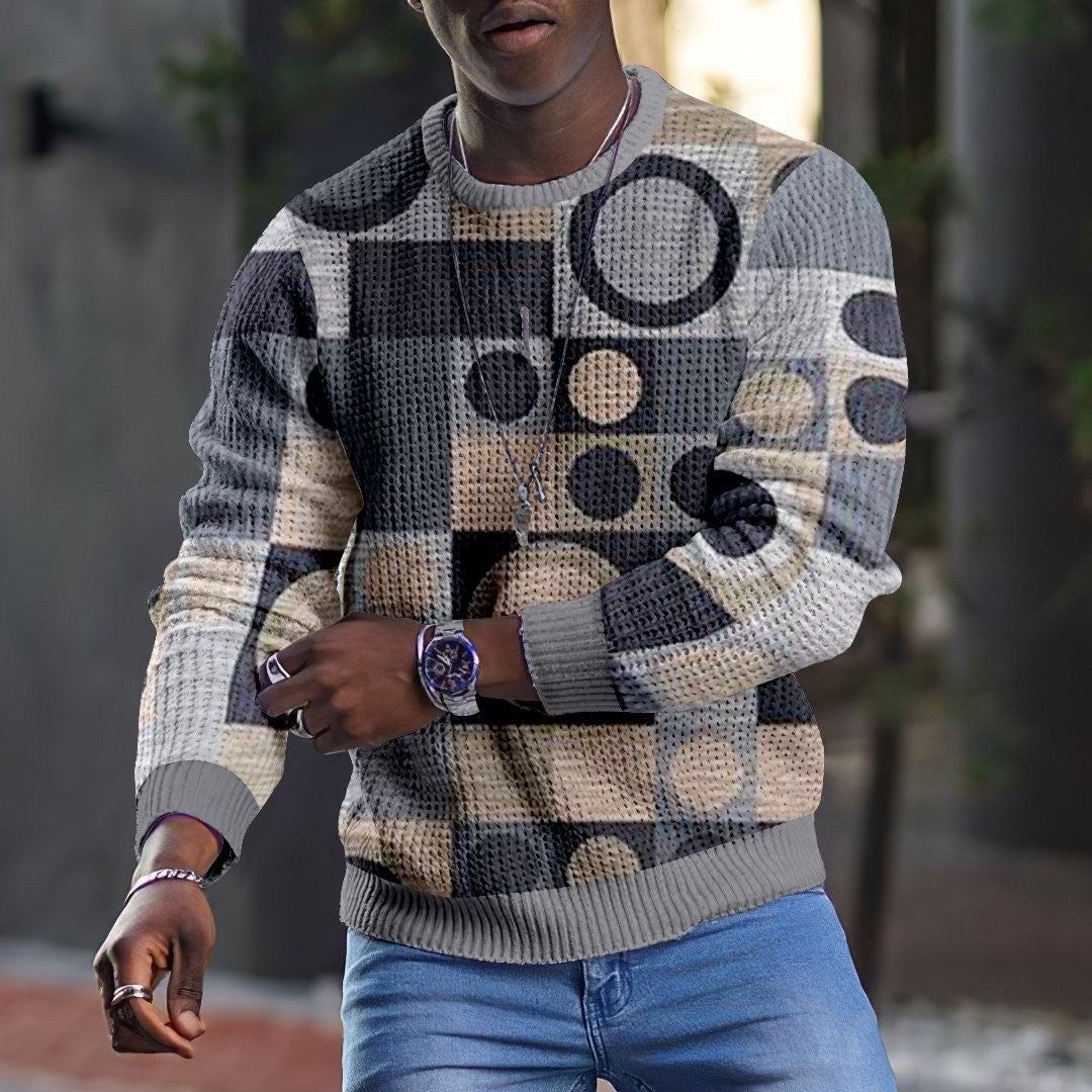 Men's 3D Pullover Top