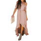 Wildly Irregular Cinched Dress