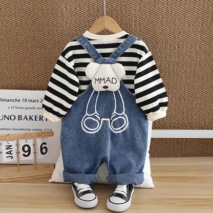 Children's Fashionable Overalls