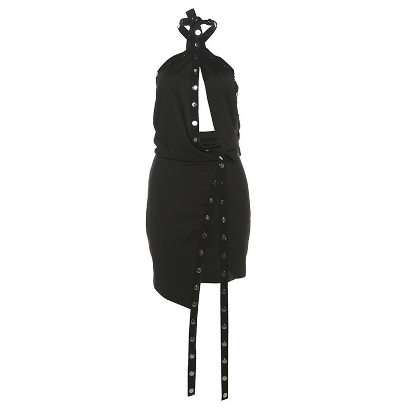 Hot Girl Halter Dress