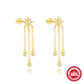 Sterling Silver Tassel Earrings