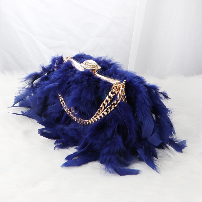 Rhinestone-encrusted Dinner Purse