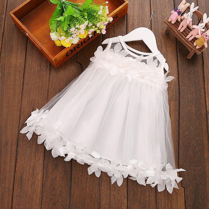 Girls' Lace Cappa Floral Dress | Ajanka Inc.