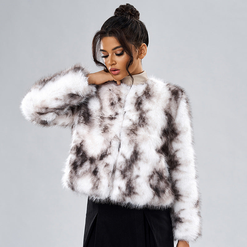 Women's Casual Fox Fur Jacket