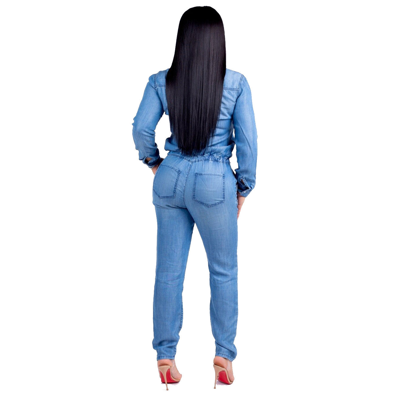 Women's Drawstring Jumpsuit
