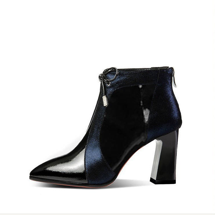 Women's Zippered Boots