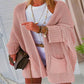 Mid-length Knitted Sweater Coat