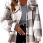Women's Button Plush Coat