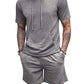 Men's Hooded T-shirt Set