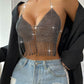 Women's Rhinestone Top