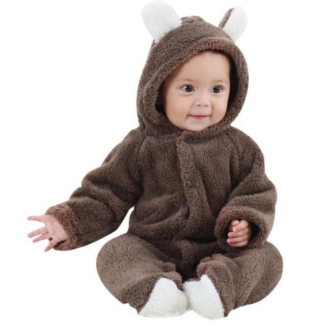 Baby Floppy Ears Winter Romper