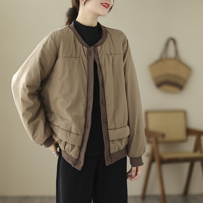 Retro Cotton Padded Thickened Jacket