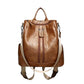 Leather Travel Backpack
