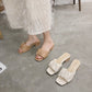 Squared Toe High Heels