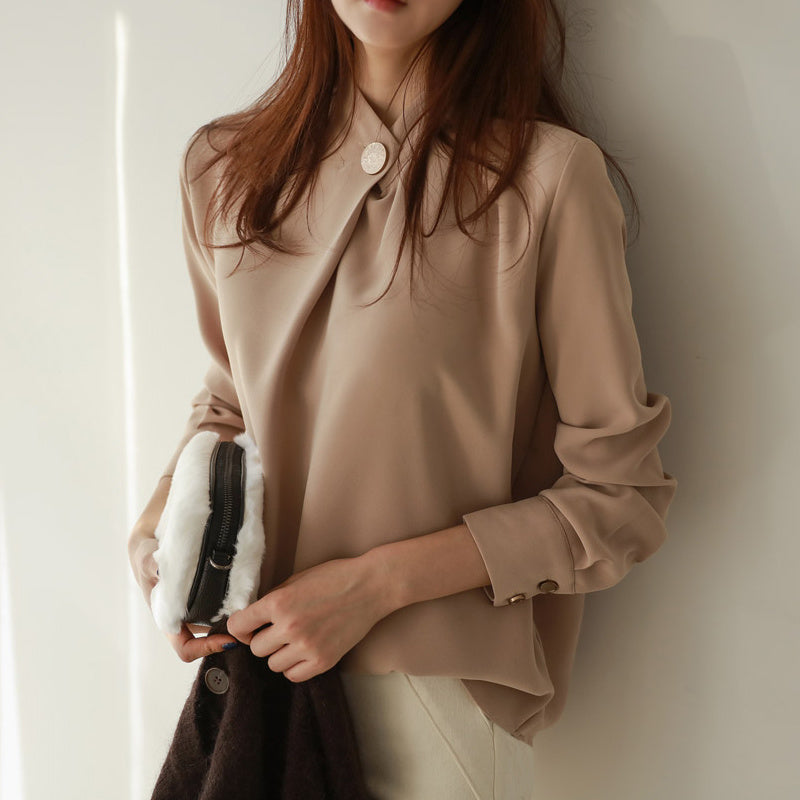 High Neck Professional Top