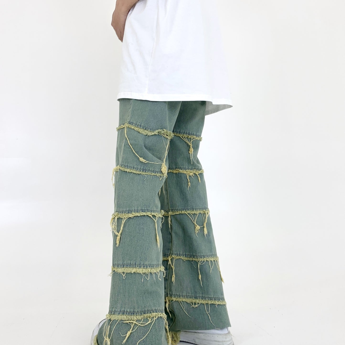Men's Retro Washed Jeans