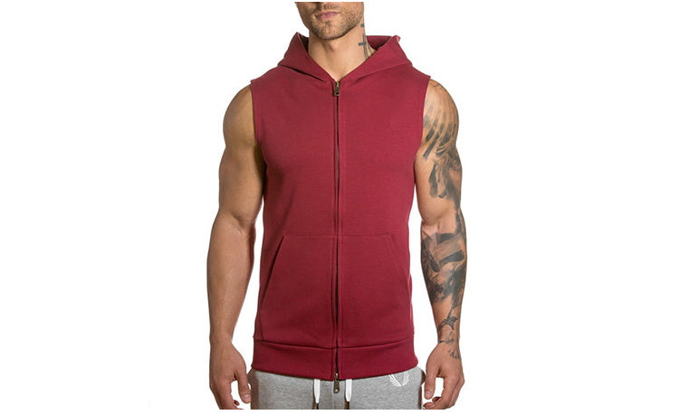 Men's Sleeveless Hoodies