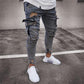 Men's Denim Cargo Pants