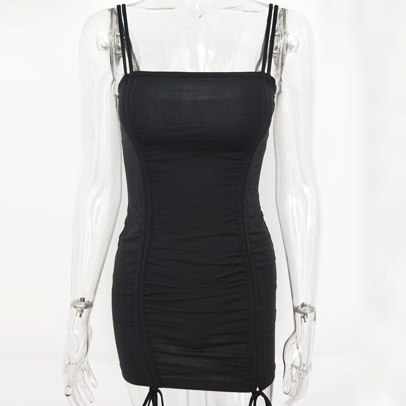 Spaghetti Strap Bodycon Dress