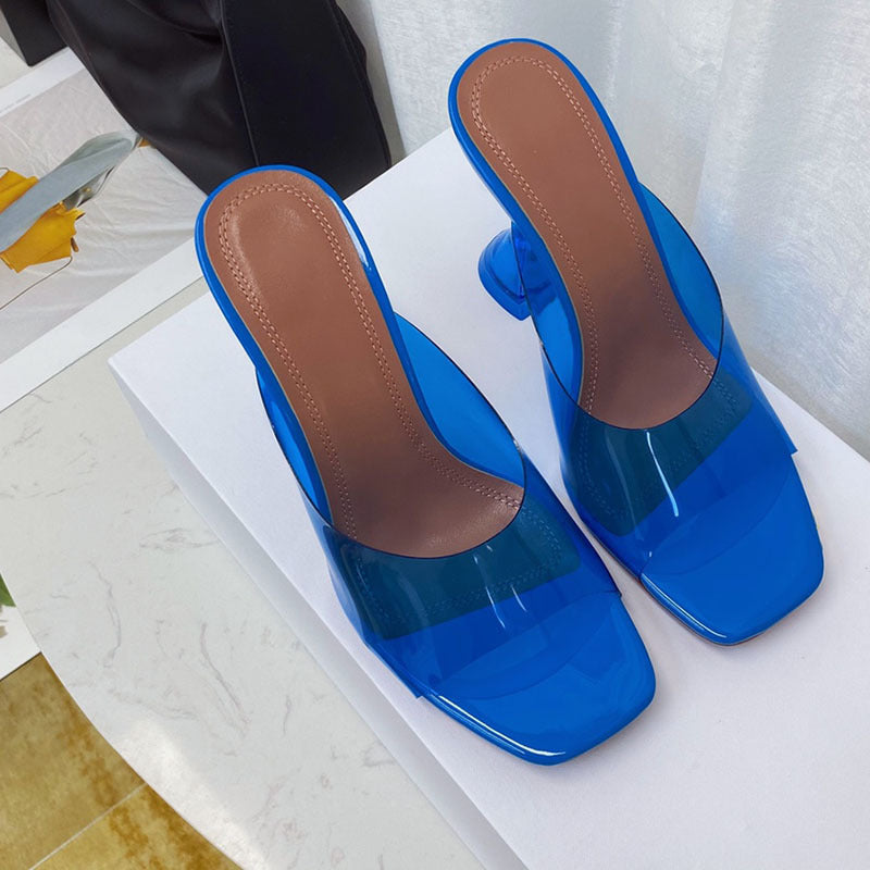 Stiletto See Through Sandals