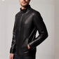 Men's American Leather Fashion Jacket