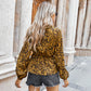 Women's Elegant Leopard Printed Top