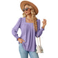 Jacquard Pleated Tops