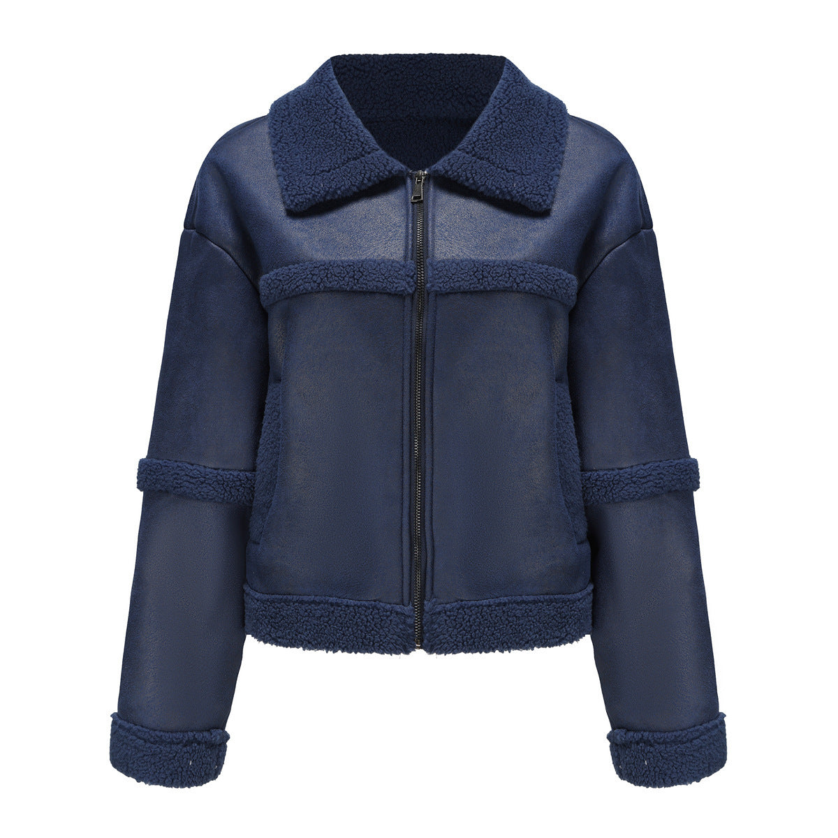 Women's Suede Fleece Jacket