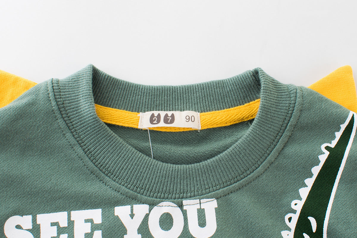 Boys Graphic Sweater