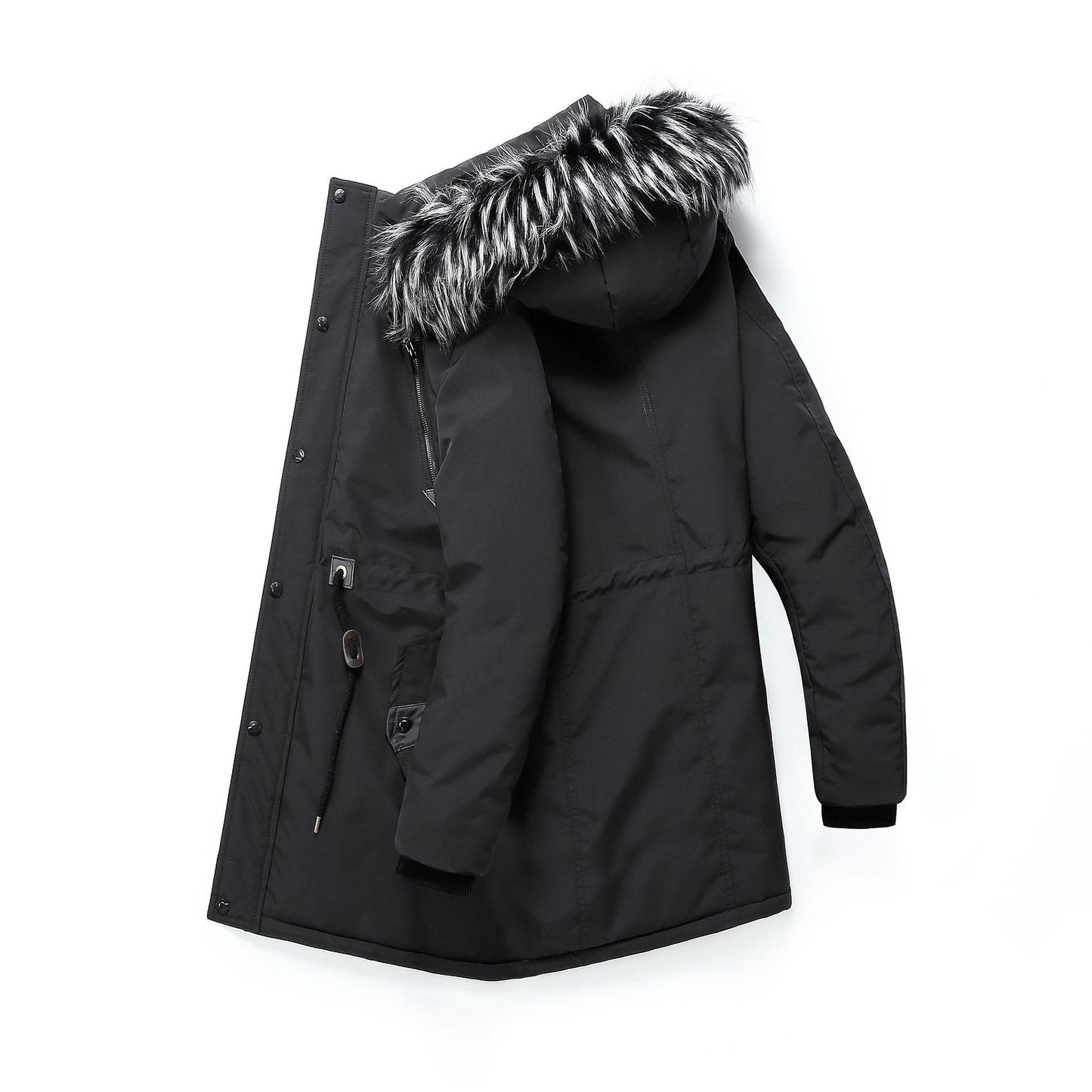 Men's Hooded Parka Coat
