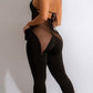 Expose Mesh Jumpsuit
