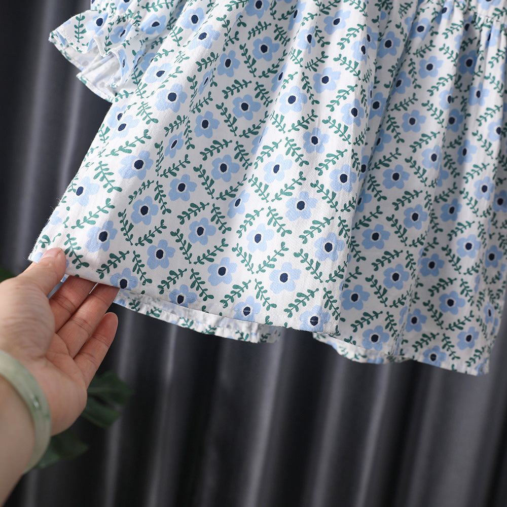 Girls Trendy 2 Pcs Dress
