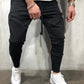 Men Zippered Sports Pants