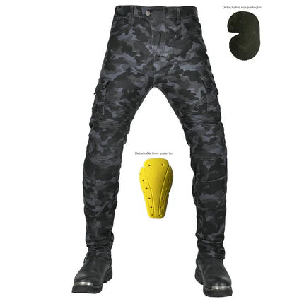 Stretchy Camouflage Jeans