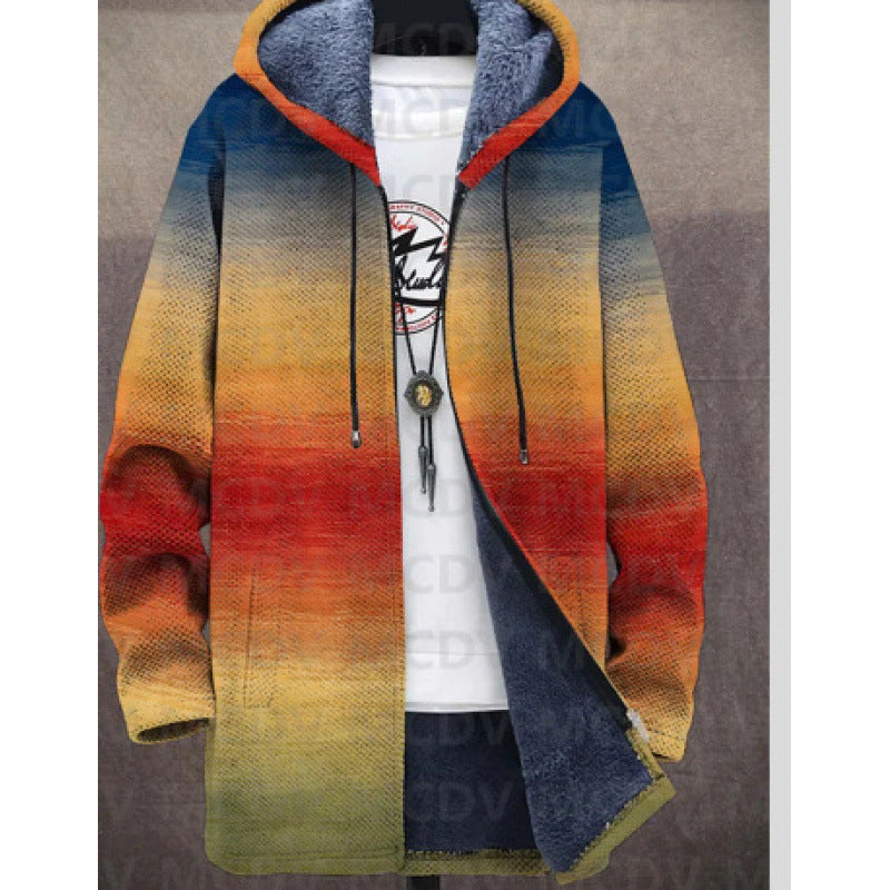 New Creative 3D Digital Printing Jacket For Men