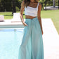 Womens Wide Leg Pocket Pants