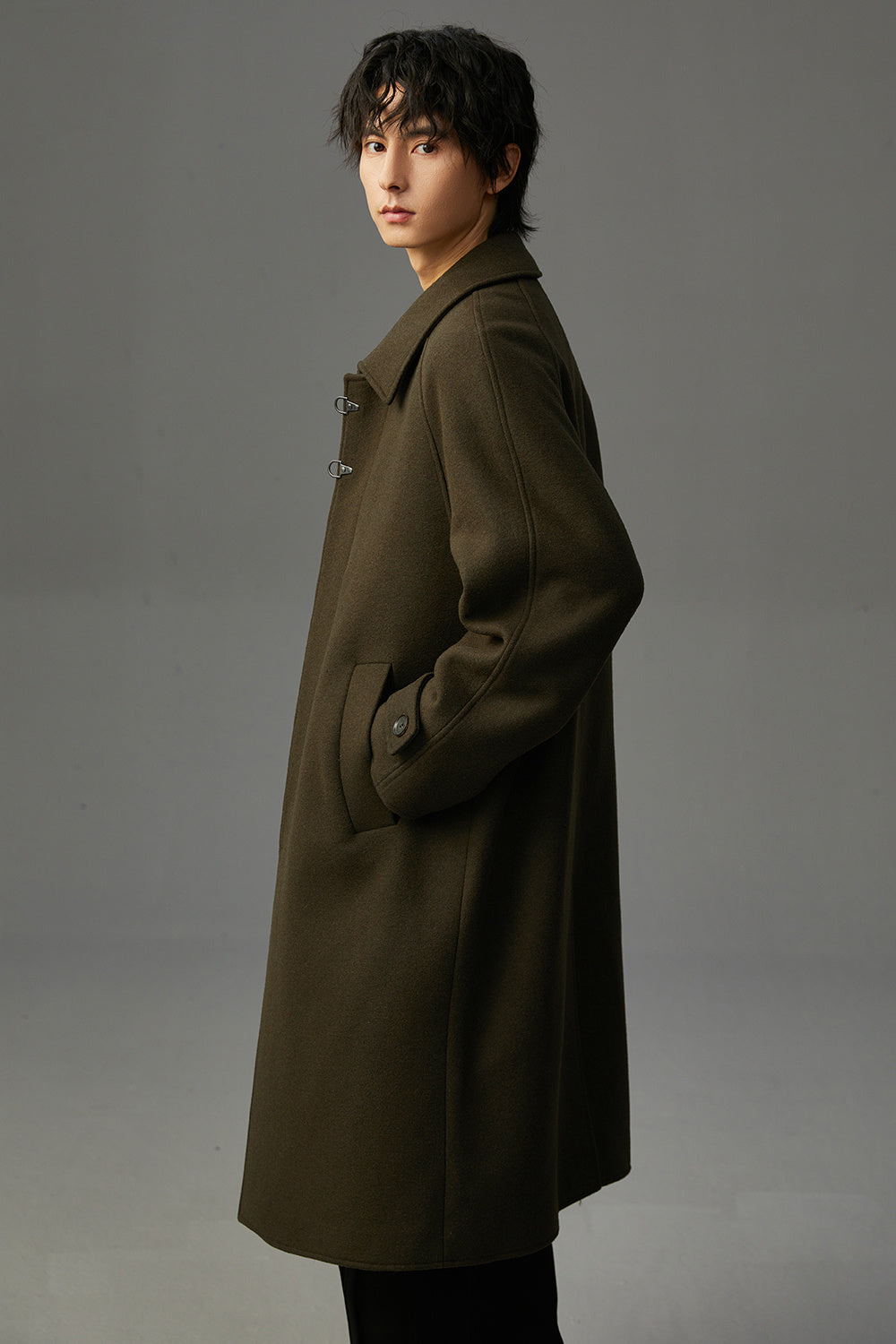 Men's Double-sided Woolen Winter Coat