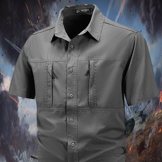 Cotton Leisure Short Sleeve Shirt