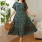Women's Plus Size Printed Dress