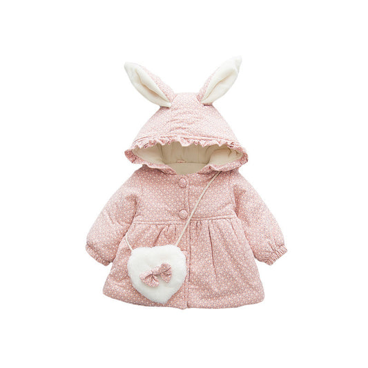 Girls' Cotton Winter Coat