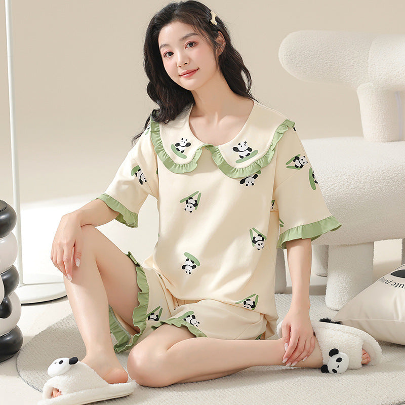 Women's Cotton Shortie Pajamas
