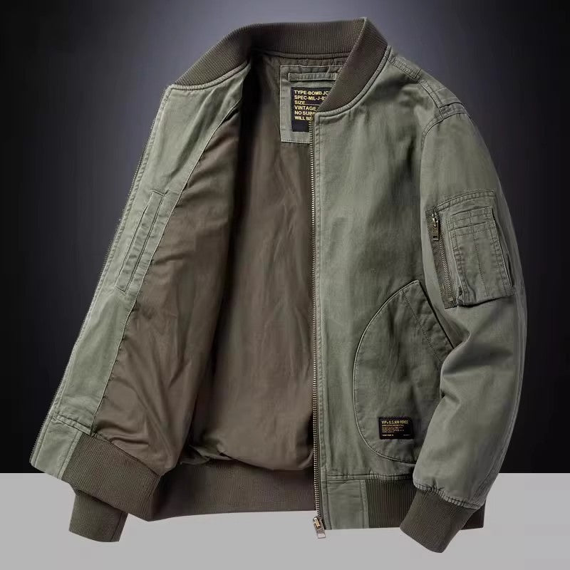 Baseball Pilot Jacket For Men