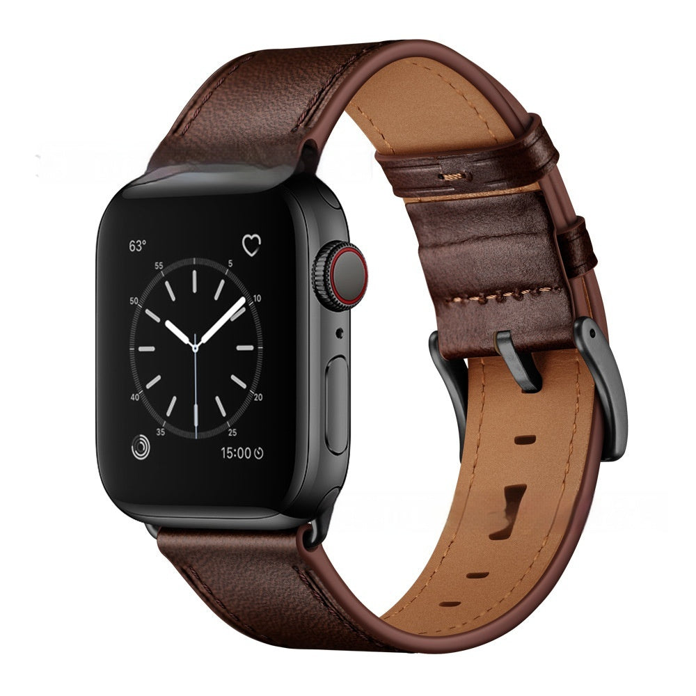 Classic Top Layer Leather Smart Watch