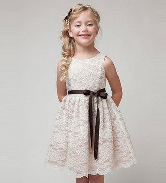 Girl's Princess Lace Dress