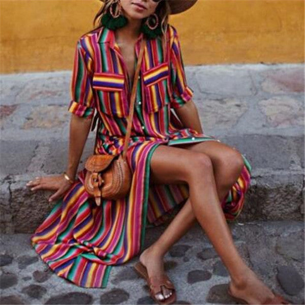 Free Spirit Long Flowing Dress