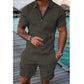 Men's Short Sleeve 2 Pcs