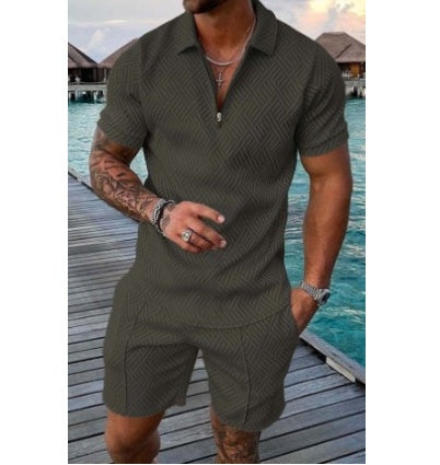 Men's Short Sleeve 2 Pcs