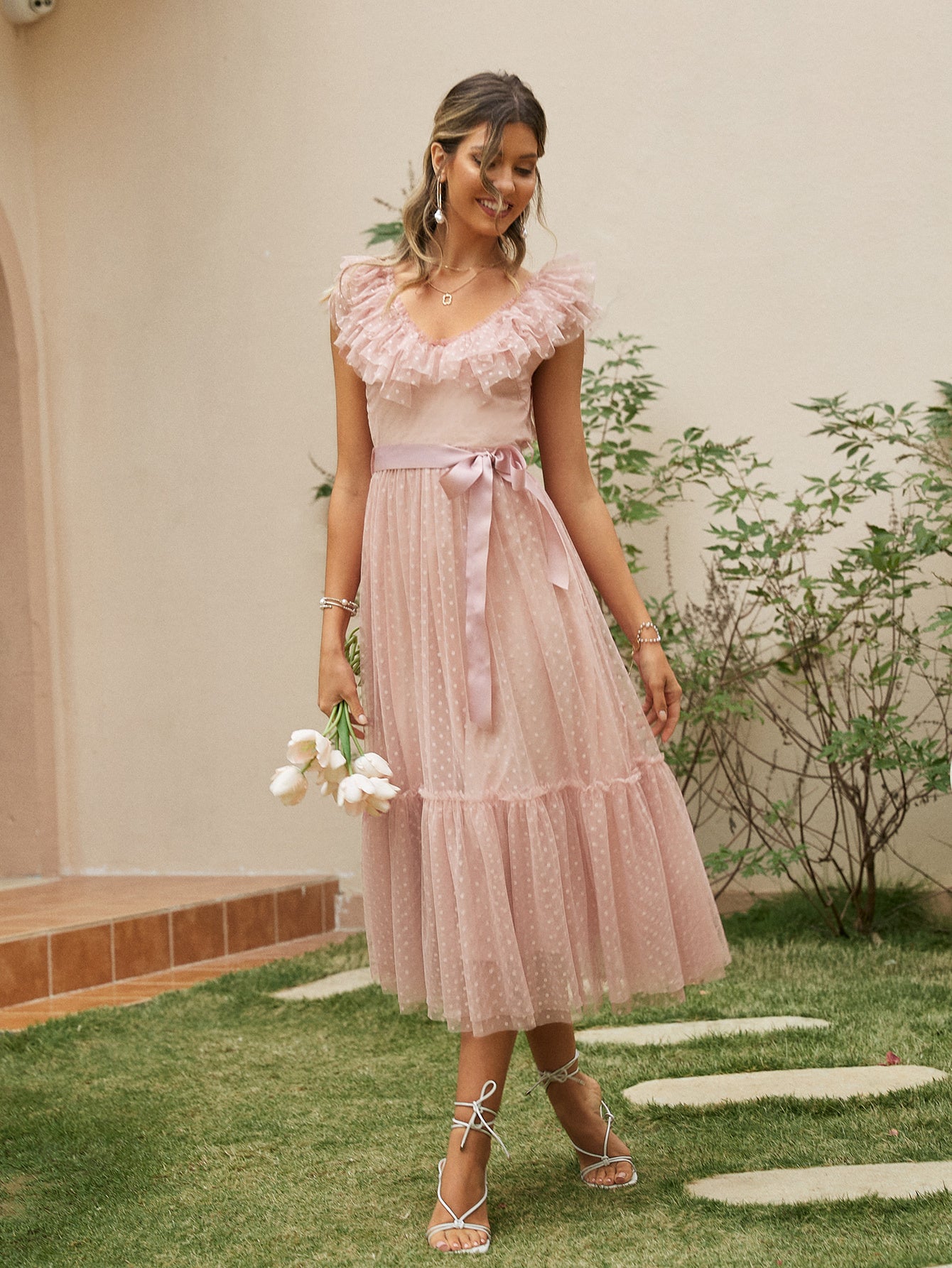 Lace Swing Dress